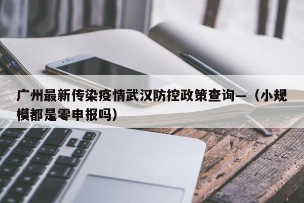 广州最新传染疫情武汉防控政策查询—（小规模都是零申报吗）